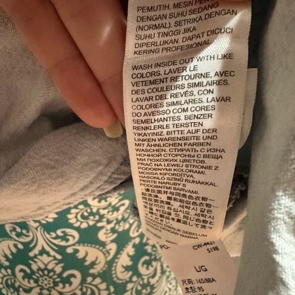 Levi's Light Blue Puff Sleeve Blouse. Milkmaid - Picture 10 of 11